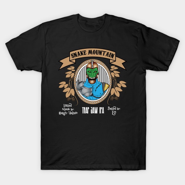 Snake Mountain Trap Jaw IPA T-Shirt by kcity58